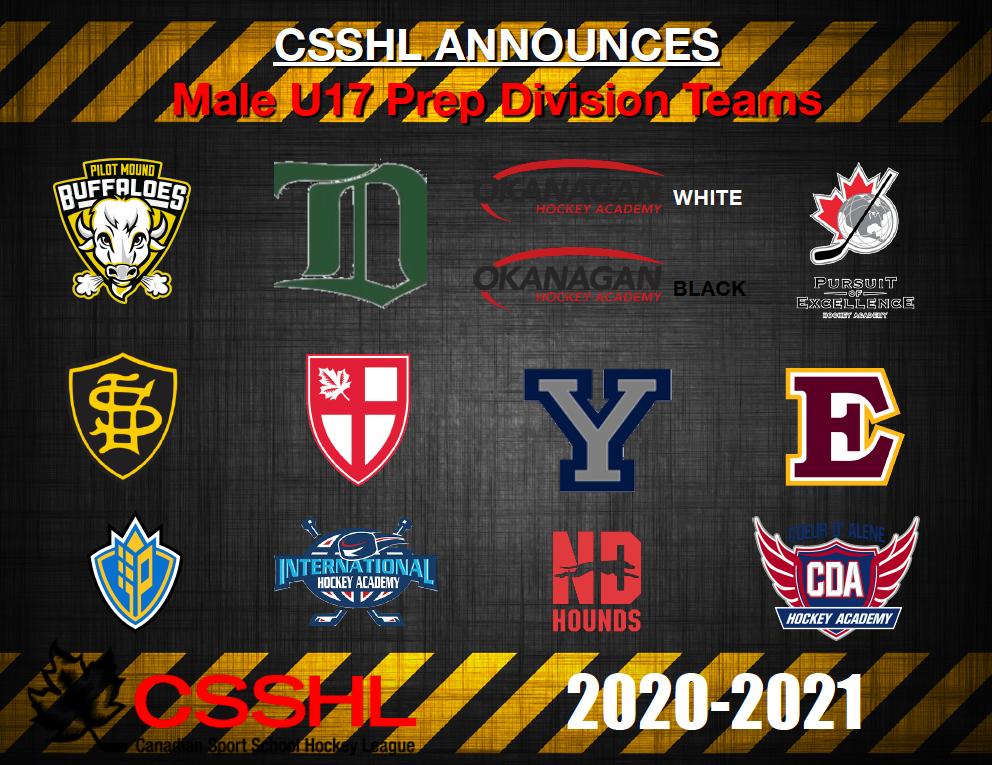 You are currently viewing CSSHL Announces Male U17 Prep Division Teams