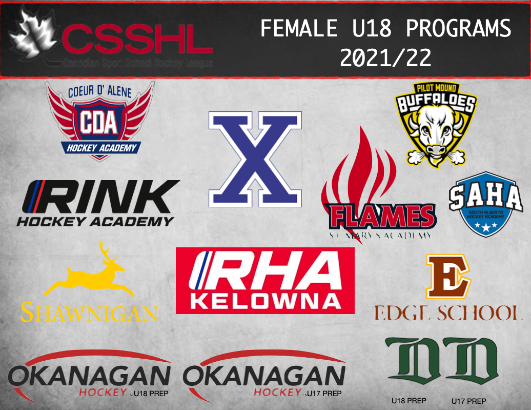 You are currently viewing CSSHL Announces 2021/22 U18 Female Prep Programs