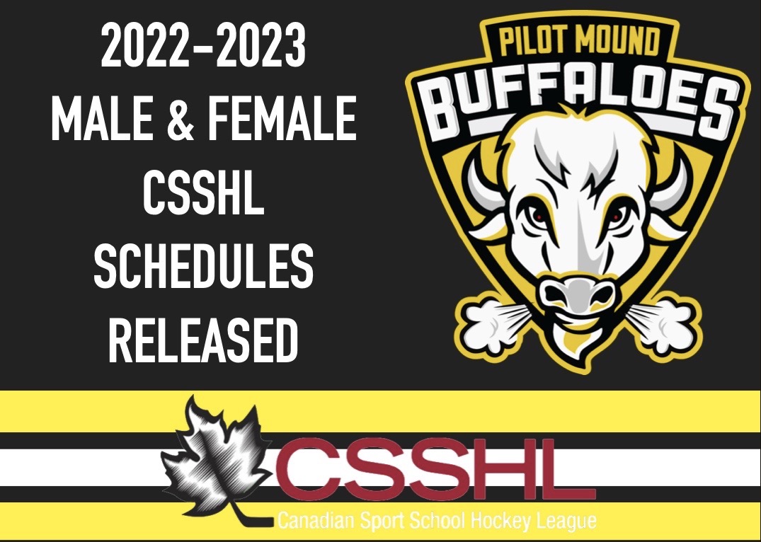 You are currently viewing CSSHL RELEASED 2022/23 SCHEDULE