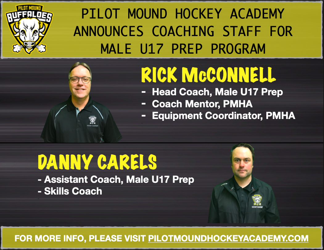 You are currently viewing Pilot Mound Hockey Academy Announces Coaching Staff for Male U17 Prep Program