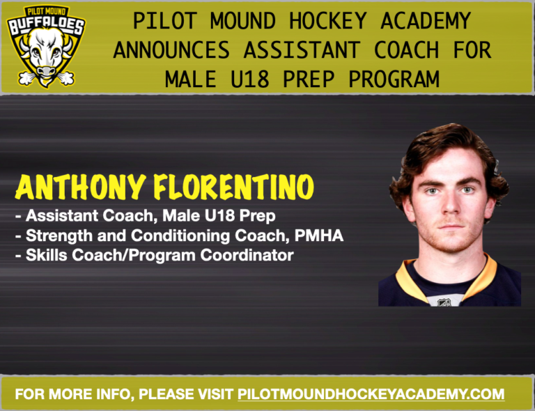 Read more about the article PMHA Adds Anthony Florentino to Coaching Staff