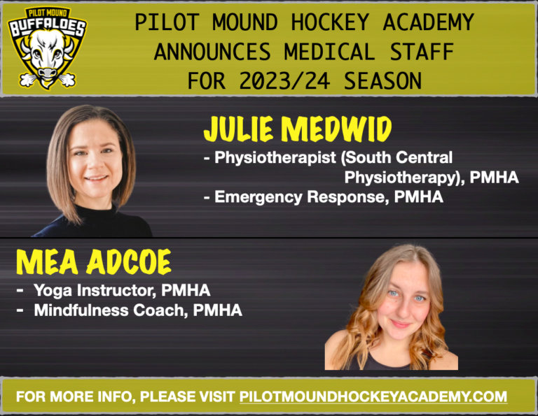 Read more about the article Pilot Mound Hockey Academy Announces Medical Staff for 2023/24 Season