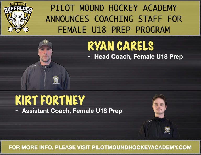 Read more about the article Pilot Mound Hockey Academy Announces Coaching Staff for Female U18 Prep Program