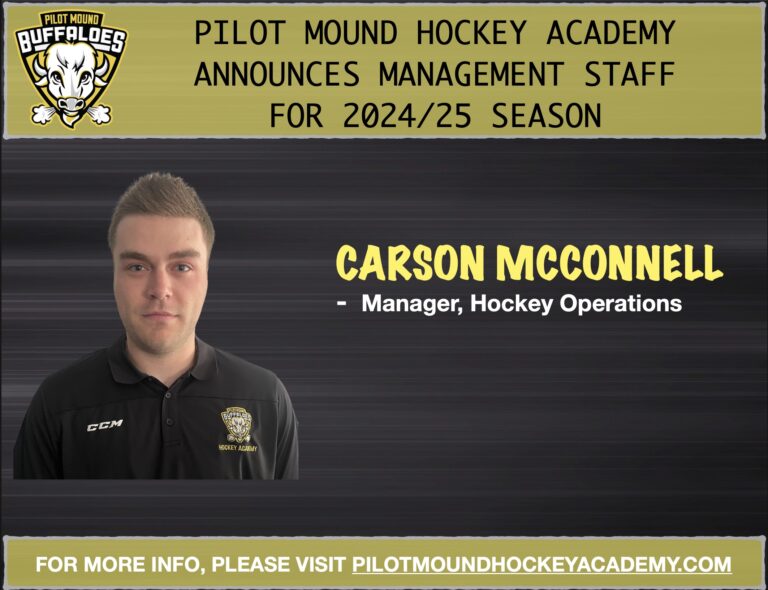 Read more about the article Pilot Mound Hockey Academy Announces Manager of Hockey Operations