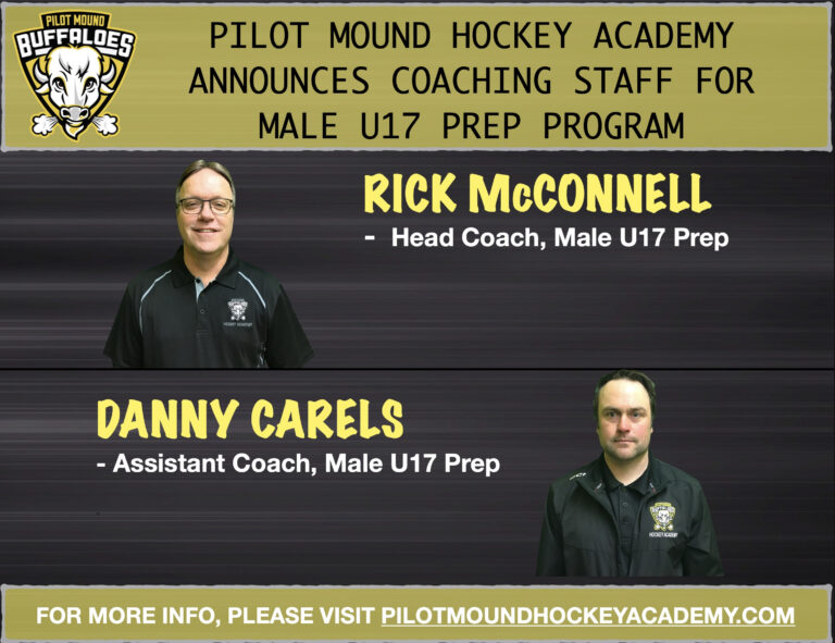 Read more about the article Pilot Mound Hockey Academy Announces Coaching Staff for Male U17 Prep Program