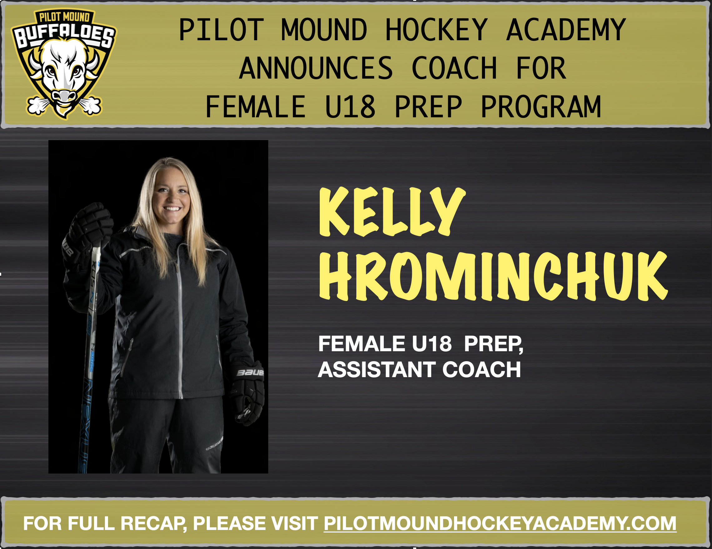 You are currently viewing Pilot Mound Hockey Academy U18 Female Prep Coaching Staff Announcement